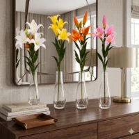 Artificial Lily Flower Stick